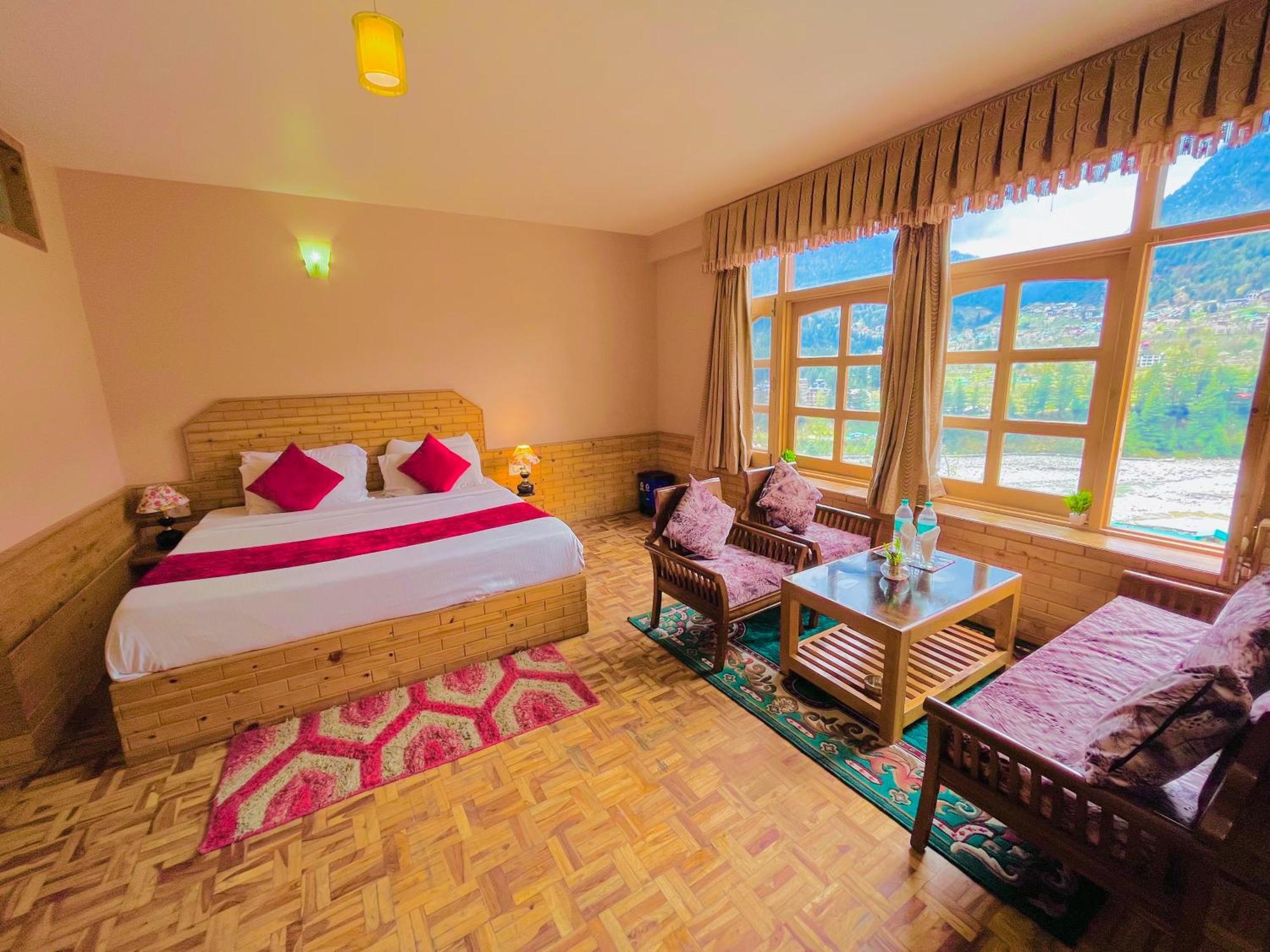 Snow Clad Riverview Hotel & Resort, Manali Exterior foto